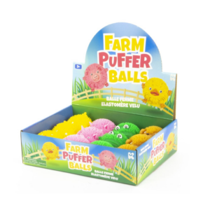 Fluffy Farm Puffer Balls - keycraft
