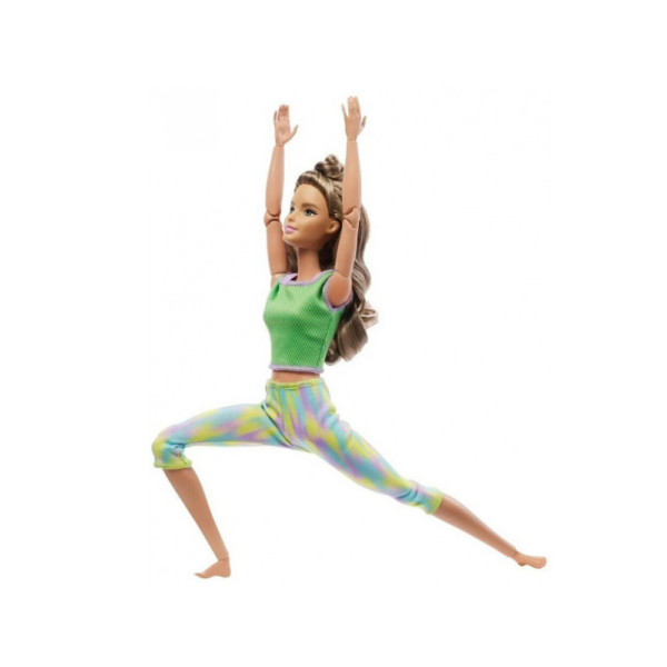 Barbie Made To Move Doll Green Dye Pants - Image 2