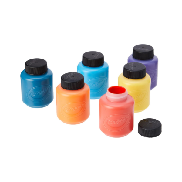 Crayola Acrylic Paint Ocean-Sunset Shades, 6 pcs. - Image 2