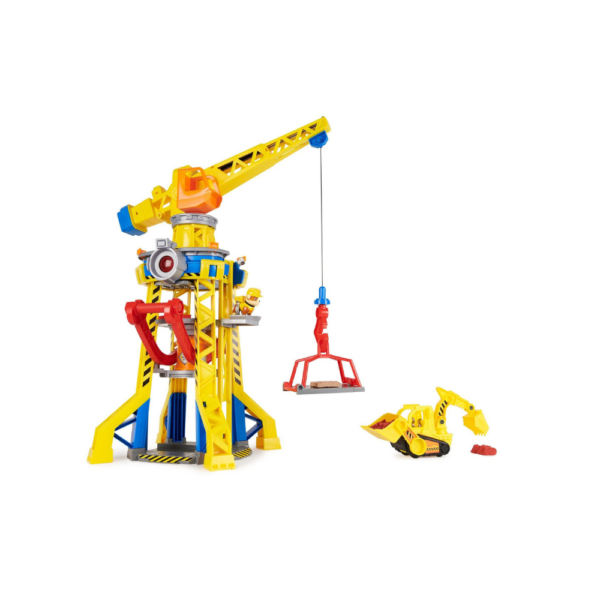 Rubble and Crew, Bark Yard Crane Tower Playset - Image 2
