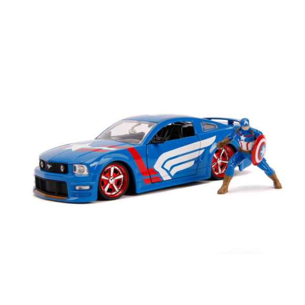 Avengers Captain America with Car 1:24 - Image 2