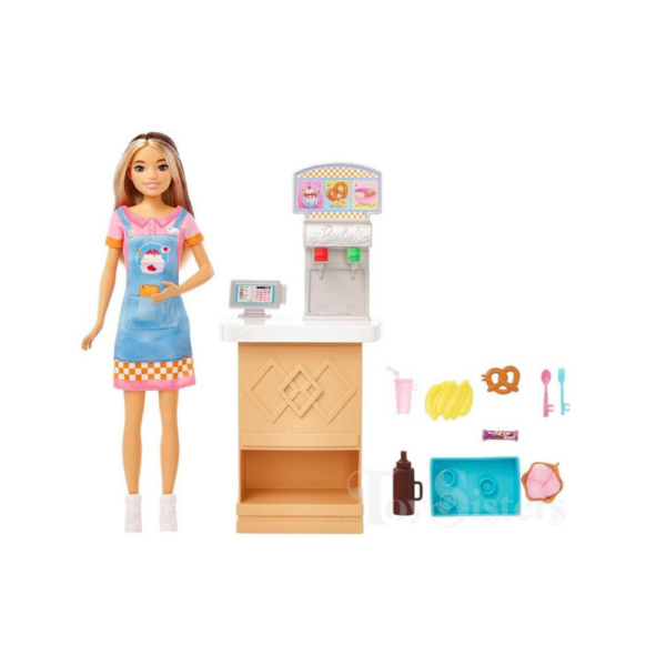 Barbie Toys, Skipper™ Doll And Snack Bar Playset with Counter - Image 2