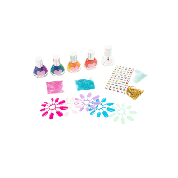 Influencer rainbow manicure - Image 2