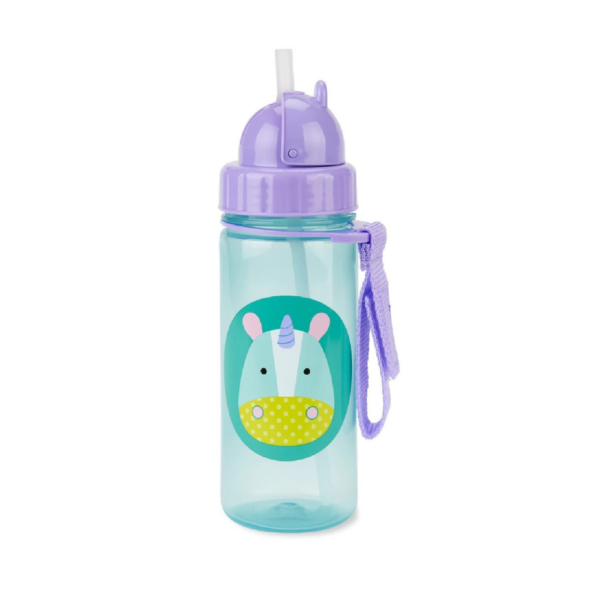 Zoo Straw Bottle,Unicorn - Image 2