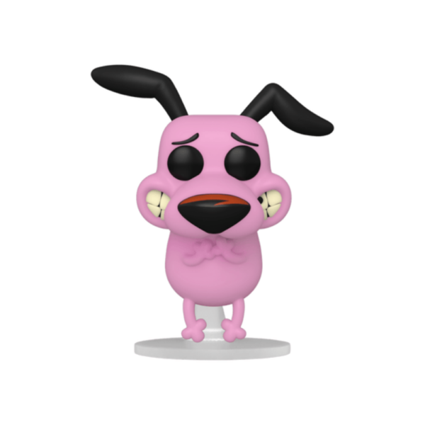 Funko Pop Animation Courage The Cowardly Dog With PopShield - Image 2