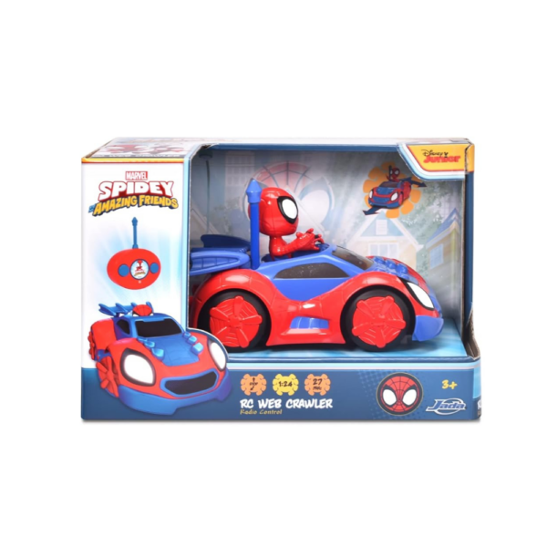Marvel Spidey and His Amazing Friends Web Crawler RC - Remote-Controlled Vehicle - Image 2