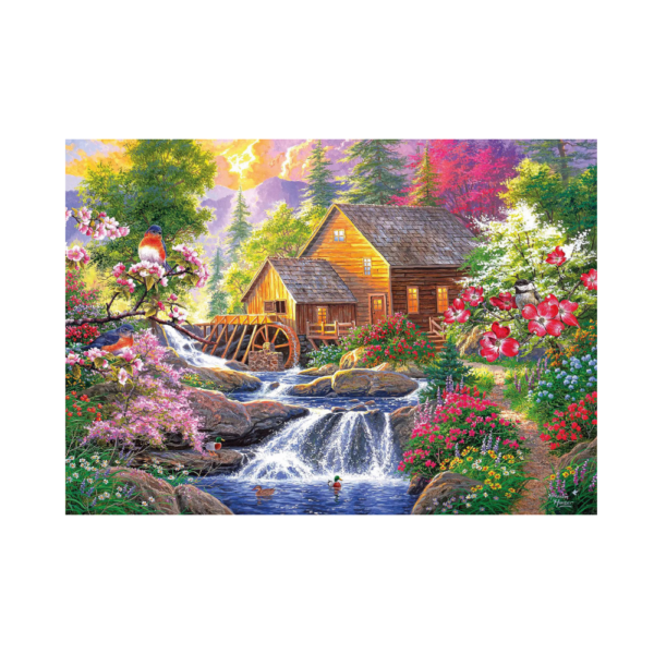 Puzzle Hunter Songbirds at Summertime Mill 1500 pieces - Image 2