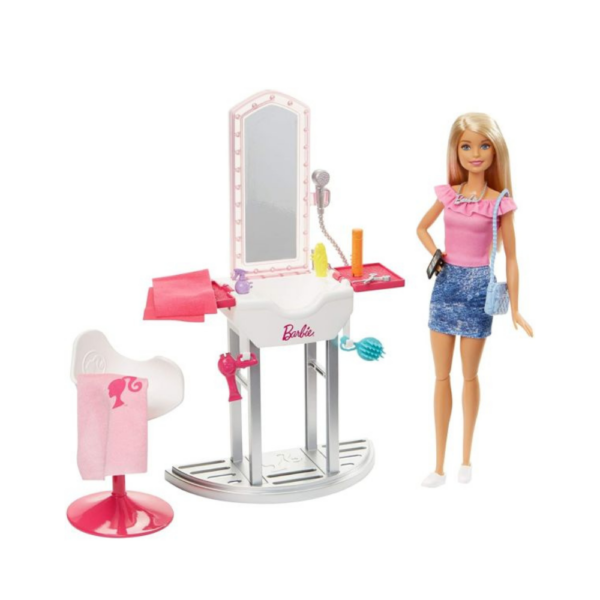 Barbie Salon Doll & Accessories Blonde - Image 2