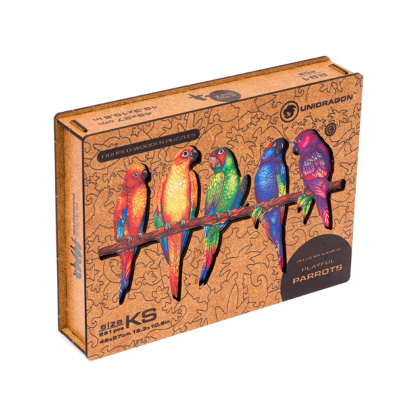 5-in-1 Playful Parrots 193-Pieces