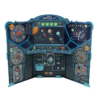 Space Center - Cardboard Playset - Learn & Play W/The Solar System Universe, Spaceship 15 Different Activities - Image 3