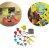 Kids Garden Playhouse with 15 Accessories - 1.3m Tall - Image 4