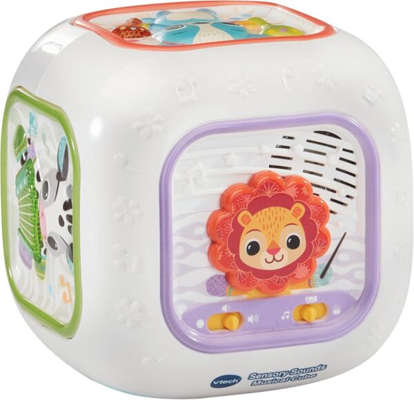 Baby Sensory Sounds Musical Cube,Interactive Baby Toy - Image 3