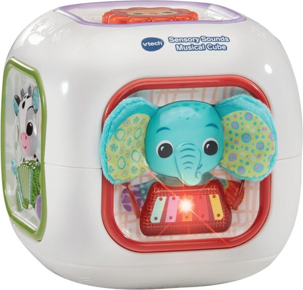Baby Sensory Sounds Musical Cube,Interactive Baby Toy - Image 2