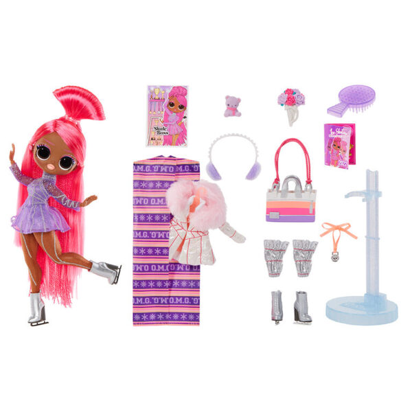 Surprise! OMG Sports Fashion Doll Skate Boss with 20 Surprise!s - Image 3