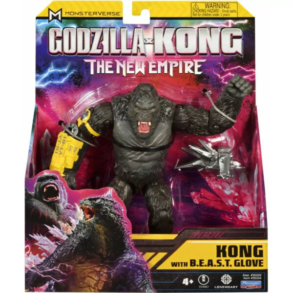 Godzilla X Kong Basic Figure 6" - Image 6
