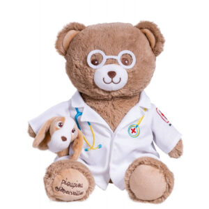 Veterinarian Bear Plush - Doctor Gaston - 40cm