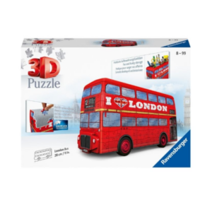 3D Puzzle 216 Pieces London Bus