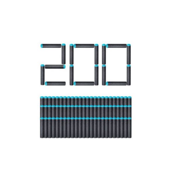 Excel Dart Refill Gray/Blue 200-Pack - Image 2