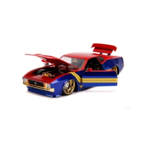 Marvel Captain Marvel Ford Mustang 1:24