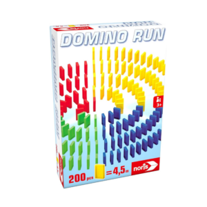 Domino Run with 200 Dominoes