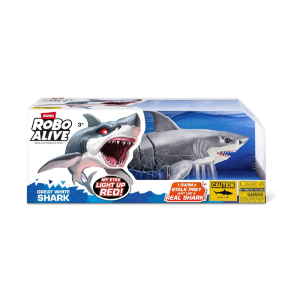 Robo Alive Great White Shark Series 1