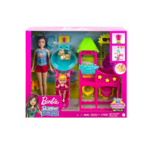 Barbie Babysitter Doll Set Water Park