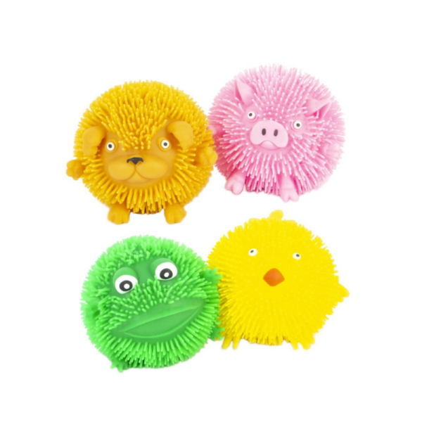 Fluffy Farm Puffer Balls - keycraft - Image 2