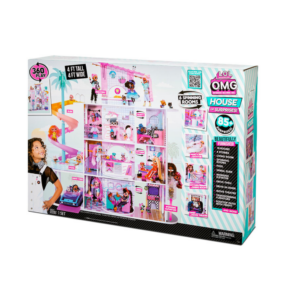 LOL Surprise OMG House of Surprises - New Real Wood Doll House with 85+ Surprises