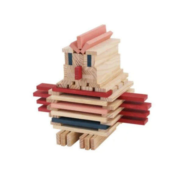 120 Colored Wooden Planks Set 1 - Image 3