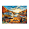Puzzle, Camp fire at sunset 1000 pieces - Image 2