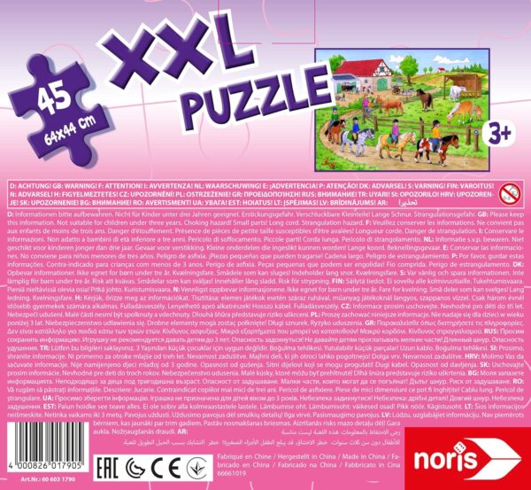 XXL Giant Puzzle 45 Pieces Pony Farm - Image 3