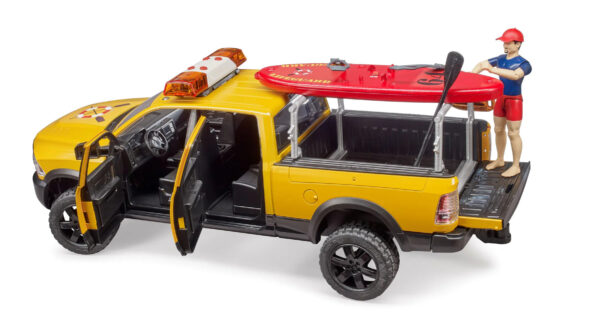 Ram 2500 Power Wagon Lifeguard W/ Figure, Stand-Up Paddle And Light + Sound Module - Image 2
