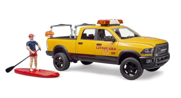Ram 2500 Power Wagon Lifeguard W/ Figure, Stand-Up Paddle And Light + Sound Module - Image 3