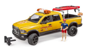 Ram 2500 Power Wagon Lifeguard W/ Figure, Stand-Up Paddle And Light + Sound Module