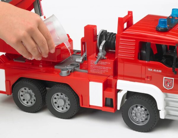 Man Tga Fire Engine with Ladder Water - Image 2
