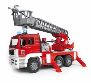 Man Tga Fire Engine with Ladder Water