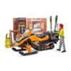 Mountain Resort + Miniature Figurine And Snowmobile - Image 2