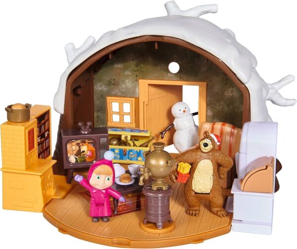Masha & The Bear Play Set "Winter Bear's House" - Image 2