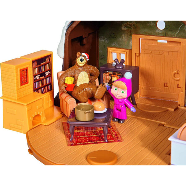 Masha & The Bear Play Set "Winter Bear's House" - Image 3