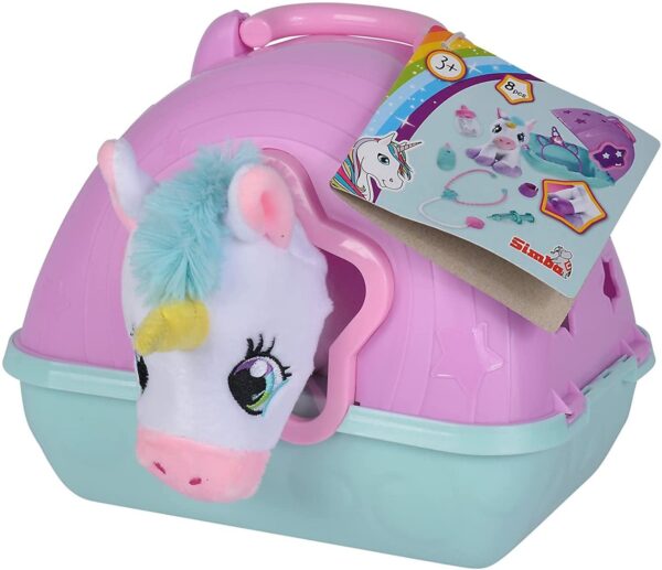 Doctor's Case With Plush Unicorn 20cm - Suitcase 23x20cm