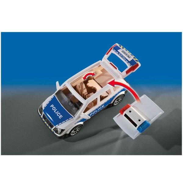 Police Car with Siren - Image 3