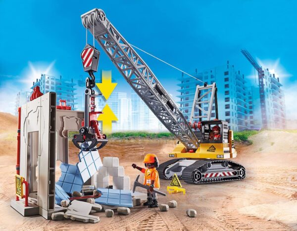 City Action Cable Excavator with Building Section - Image 3