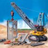 City Action Cable Excavator with Building Section - Image 4