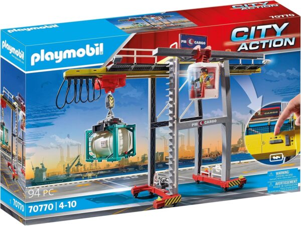 City Action Electric Cargo Crane with Container