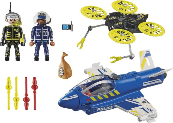 Police Jet with Drone - Image 3