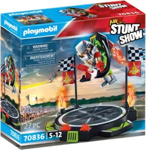 Air Stunt Show Stuntman with Jet Pack
