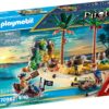 Pirates Promo Pack Pirate Treasure Island with Rowboat
