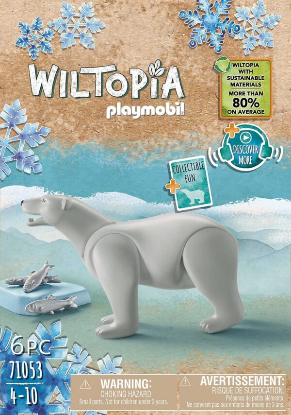 Wiltopia Polar Bear Animal Figure - Image 4