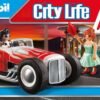 City Life Starter Pack Hot Rod Toy Car-in-50s Style - Image 3