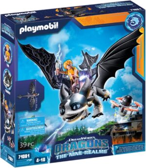 DreamWorks Dragons Dragons: The Nine Realms - Thunder and Tom, Dragon Figure